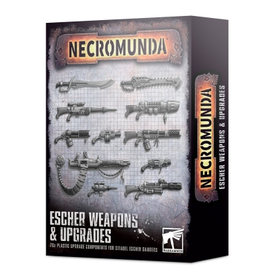 Tanie akcesoria Necromunda Escher Weapons & Upgrades z Games Workshop